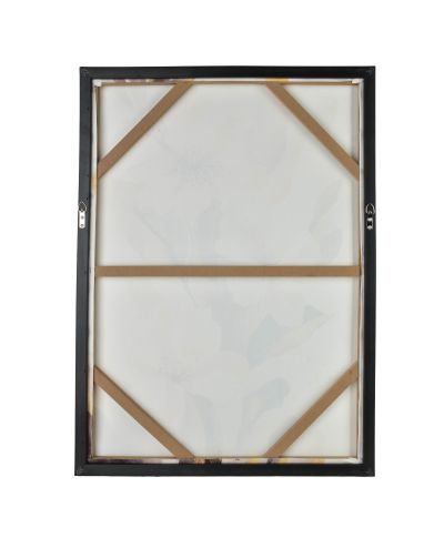 INGA Komplet 2 obrazów 50x70cm złote kwiaty 2