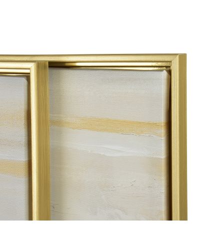 INGA Komplet 2 obrazów 40x50cm złoto czarna abstrakcja