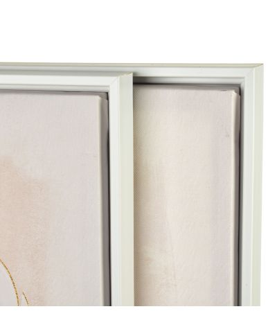 INGA Komplet 2 obrazów 40x50cm biały kwiat