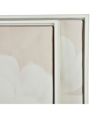 INGA Komplet 2 obrazów 50x70cm kwiaty na szarym tle