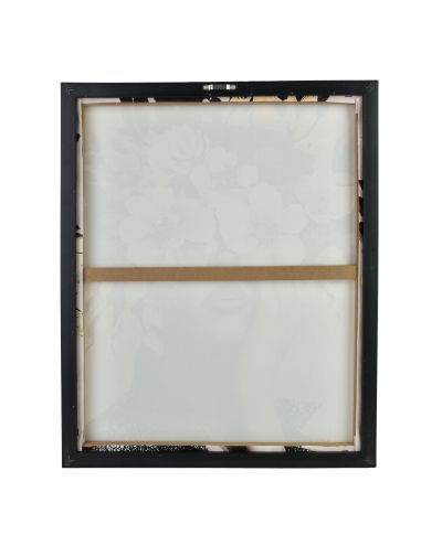 INGA Komplet 2 obrazów 40x50cm kobieca twarz i kwiaty