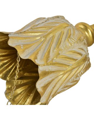 MARINA Komplet 2 osłonek wiszących Gold23x23x32/20x20x30cm