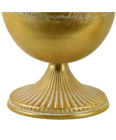 MARINA Komplet 2 osłonek dekoracyjnych Gold 27x27x34/21x21x19cm