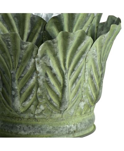 MARINA Komplet 3 osłonek dekoracyjnych Green 28x28x20/25x25x20/20x20x20cm