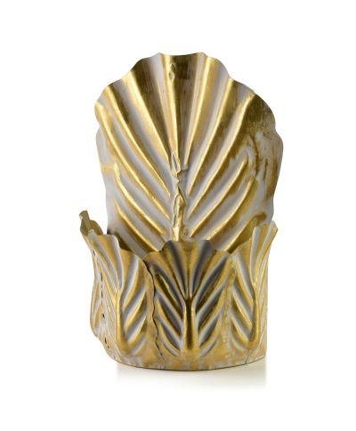 MARINA Kwietnik Gold 24x14x36cm