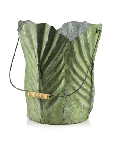 MARINA Osłonka z uchwytem 30x30x35cm green