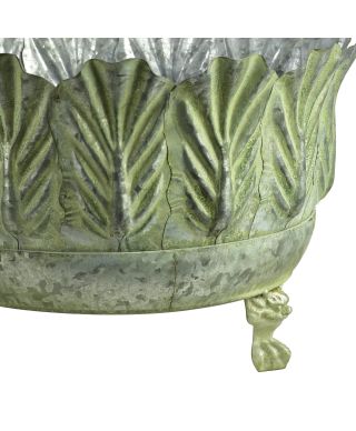 MARINA Komplet 3 osłonek dekoracyjnych green 41x41x28/34x34x27cm/28x28x26cm