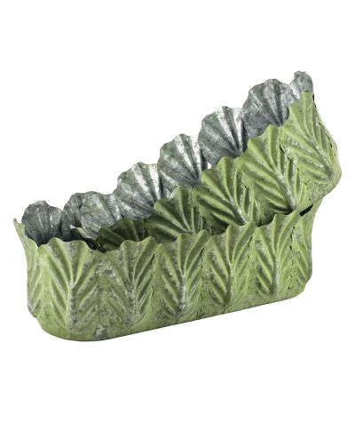 MARINA Komplet 2 osłonek dekoracyjnych Green 52x24x17/43x23x17cm