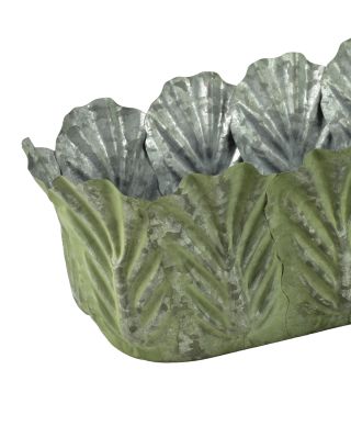 MARINA Komplet 2 osłonek dekoracyjnych Green 52x24x17/43x23x17cm