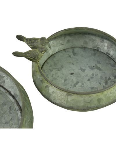 MARINA Komplet 3 poidełek green 26x26x5/22x22x5/15x15x5cm