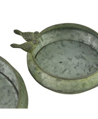 MARINA Komplet 3 poidełek green 26x26x5/22x22x5/15x15x5cm