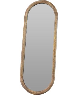 LUSTRO OWALNE DREWNIANE 77,5cm