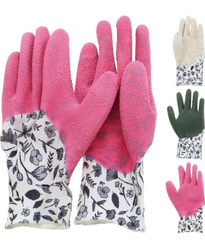 RĘKAWICE OGRODOWE DRUKOWANE 3 RODZAJE