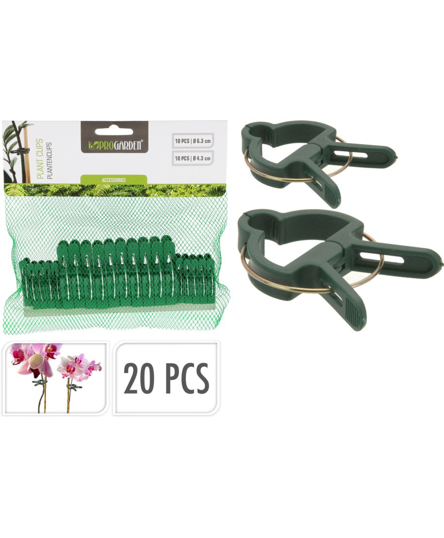 ZESTAW KLIPSA DO ROŚLIN 20 SZT