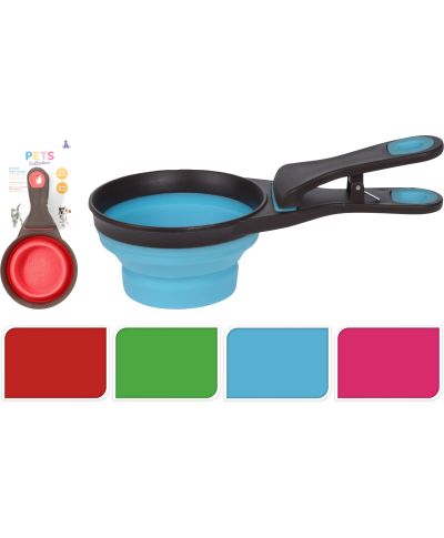 Łyżka do karmy dla zwierząt składana