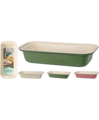 FORMA DO CHLEBA STALOWA 30X13XH6CM 3 ROD