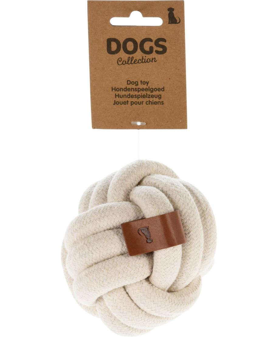 ZABAWKA DLA PSA W KSZTAŁCIE PIŁKI 10 CM