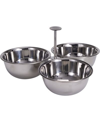 NACZYNIE NA PRZEKĄSKI 200X115 3 MISKI