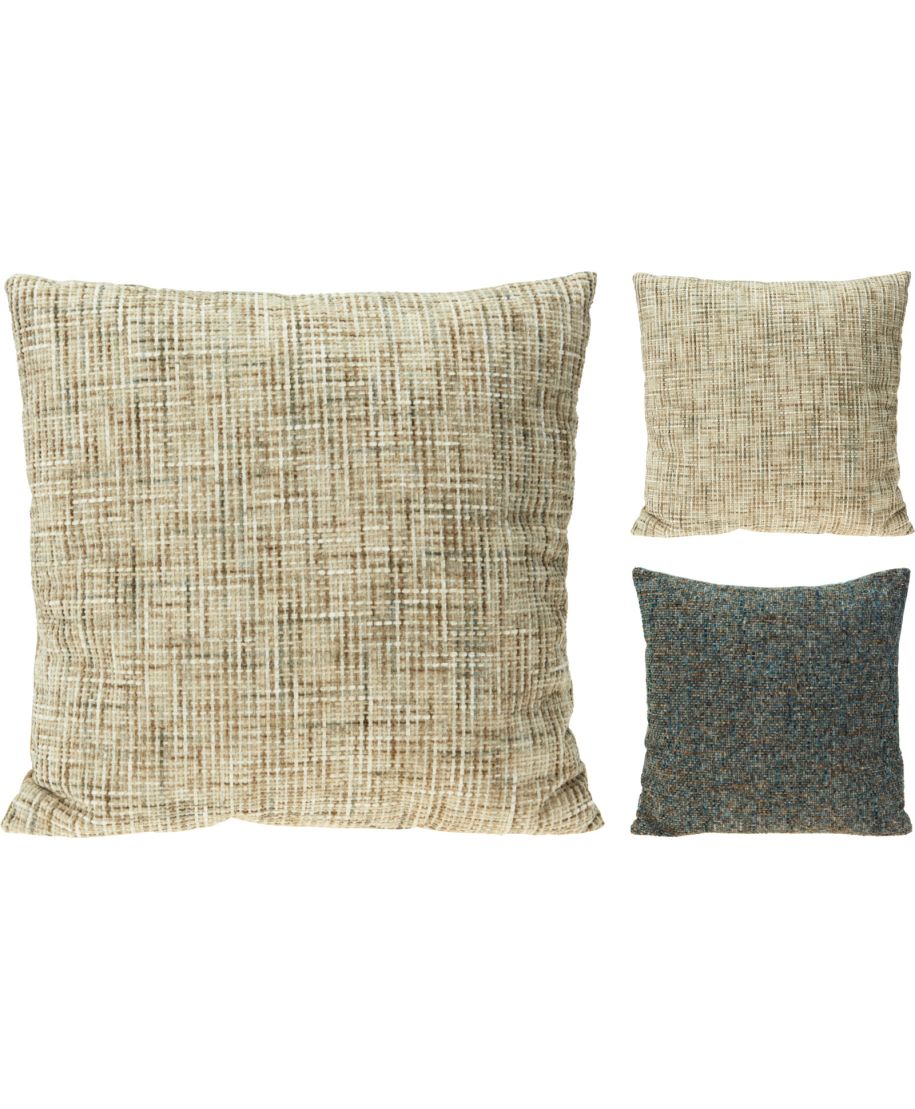 PODUSZKA 45X45CM SZARENILOWA 2 SZTUKI