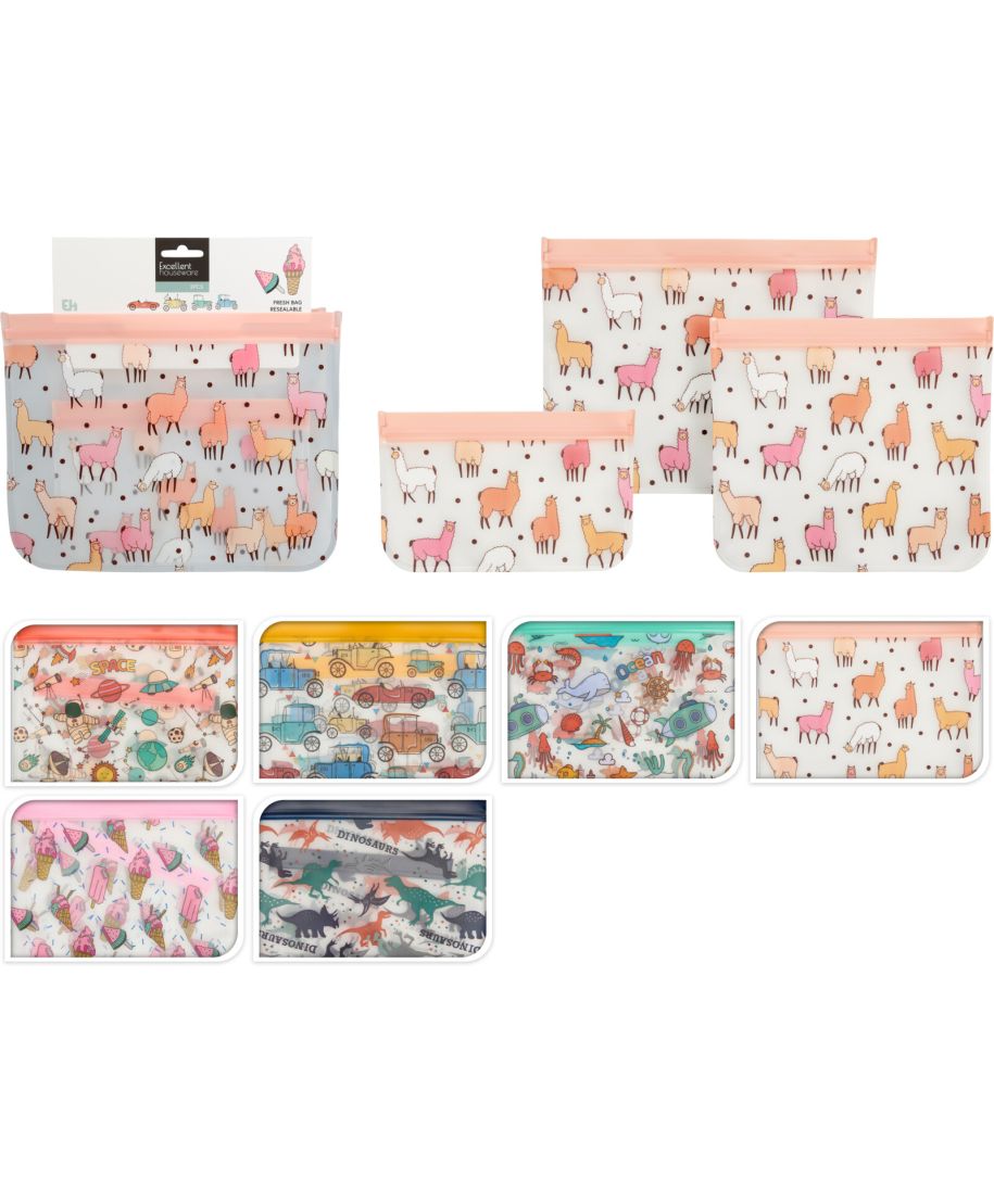 TOREBKA ZIPLOCK 3 SZT 6  RODZAJE DESIGN