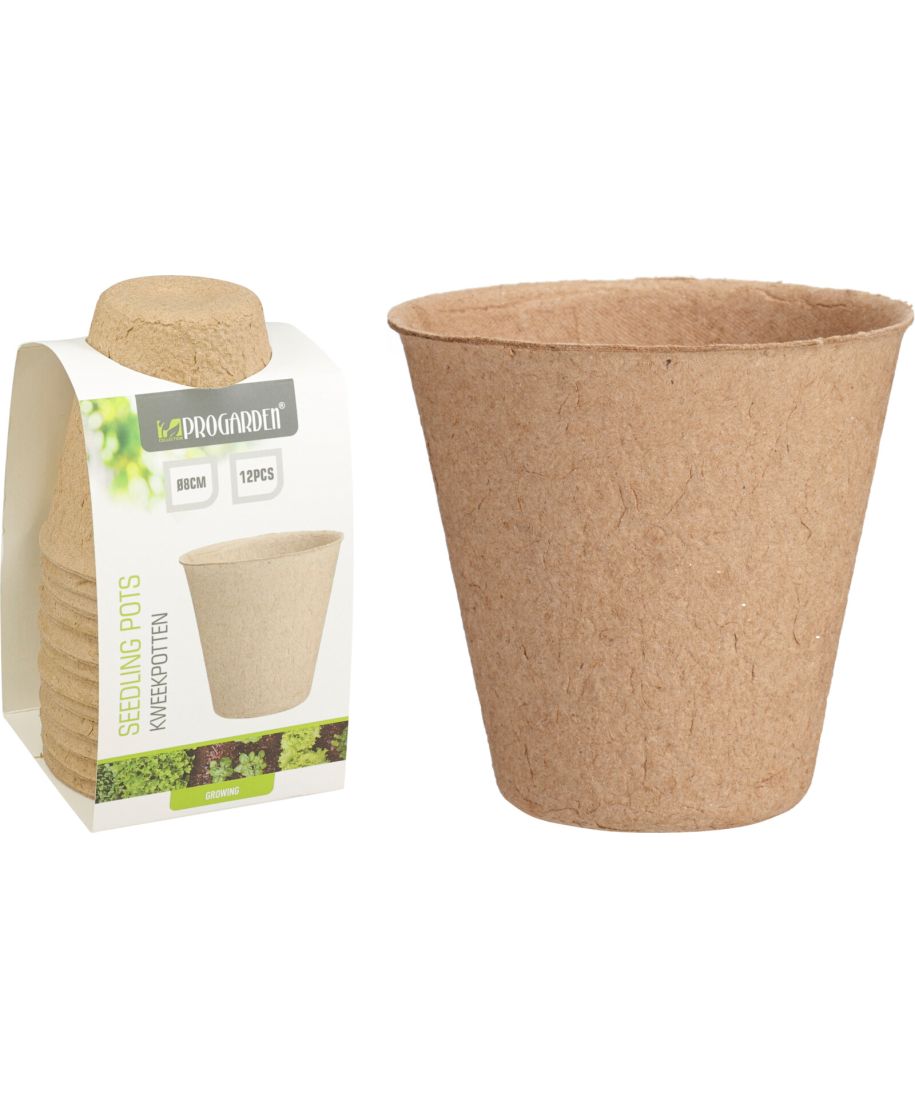 DONICZKI DO SIEWU 12sztuk średnica 8x7,cm