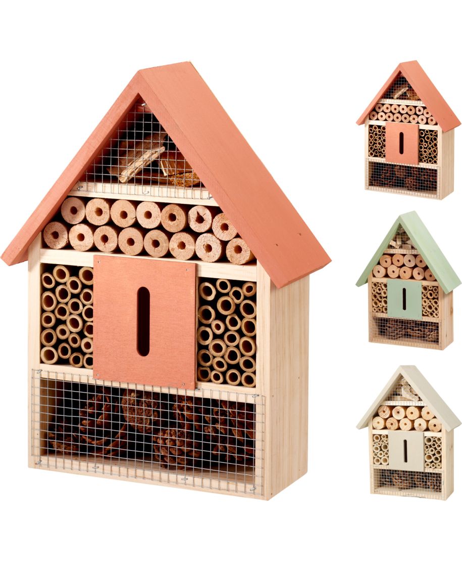 HOTEL DLA OWADÓW 22X9X29CM 3RODZAJE