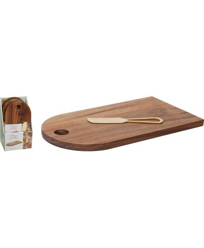 DESKA DO SERA Z DREWNA AKACJOWEGO