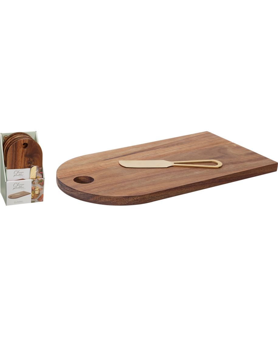 DESKA DO SERA Z DREWNA AKACJOWEGO