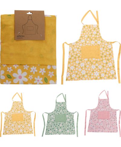 Fartuch Kwiaty 84X60CM 3 RODZAJE