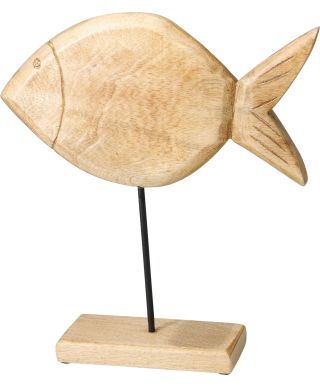 RYBA DEKORACYJNA 35CM NATURALNA