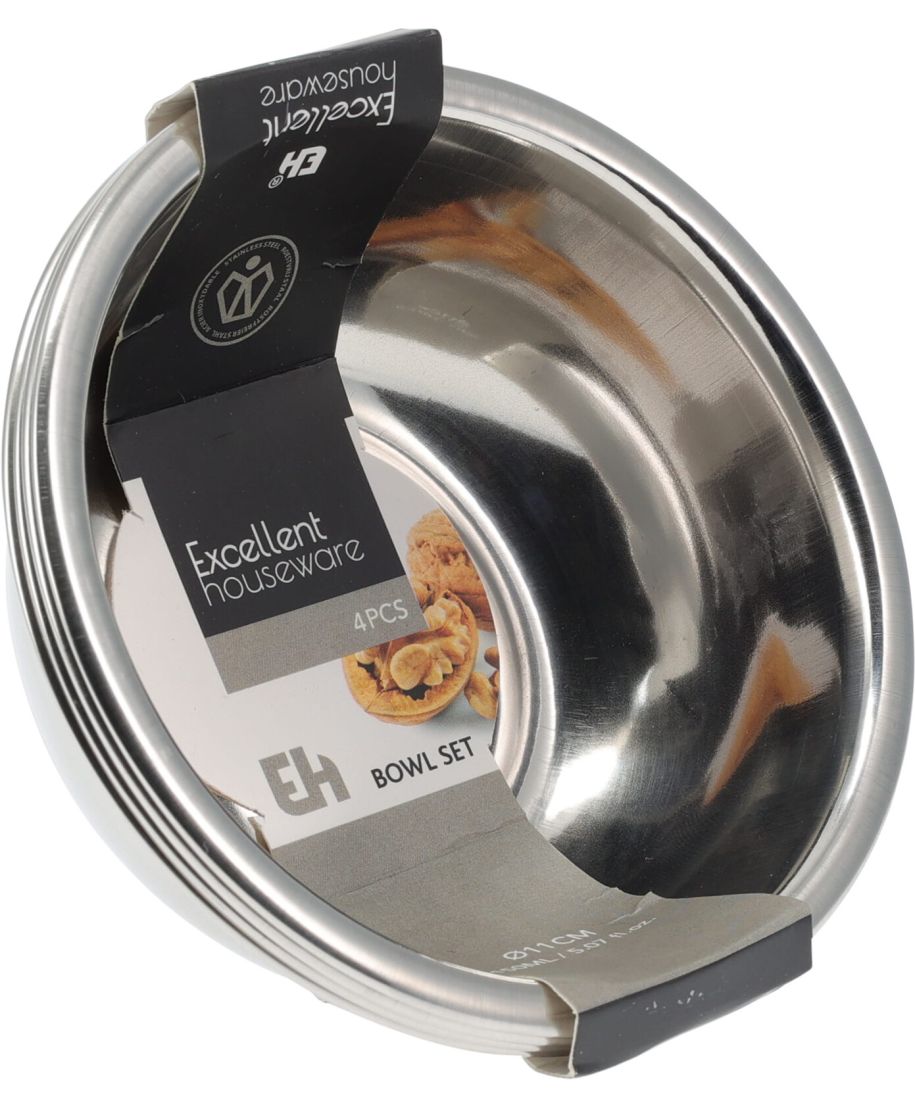 ZESTAW MISECZEK 4 SZT ŚREDNICA 110XW42MM