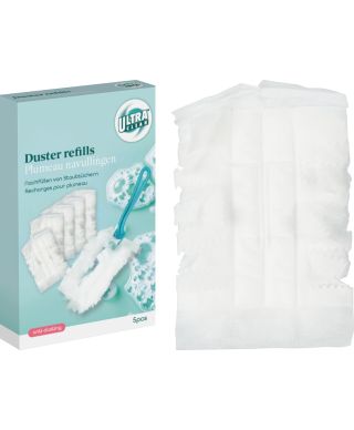 ZESTAW WKŁADÓW DO MIOTEŁKI DO KURZY 5 SZTUK