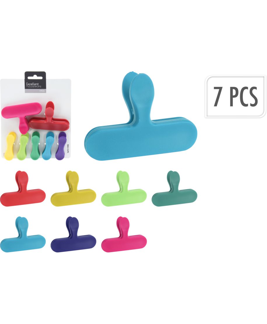 ZESTAW KLIPSY DO TOREBEK 7 SZT 7 RODZAJE