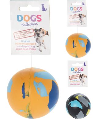 PIŁKA ZABAWKA DLA PSA GUMOWA 7CM 2 RODZAJE