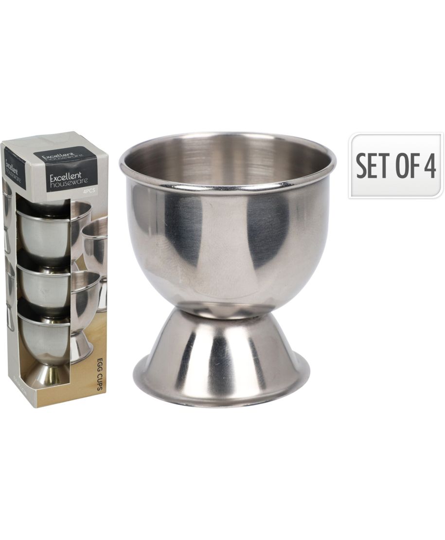 ZESTAW KIELISZKÓW DO JAJEK 4 SZT 46XH52M