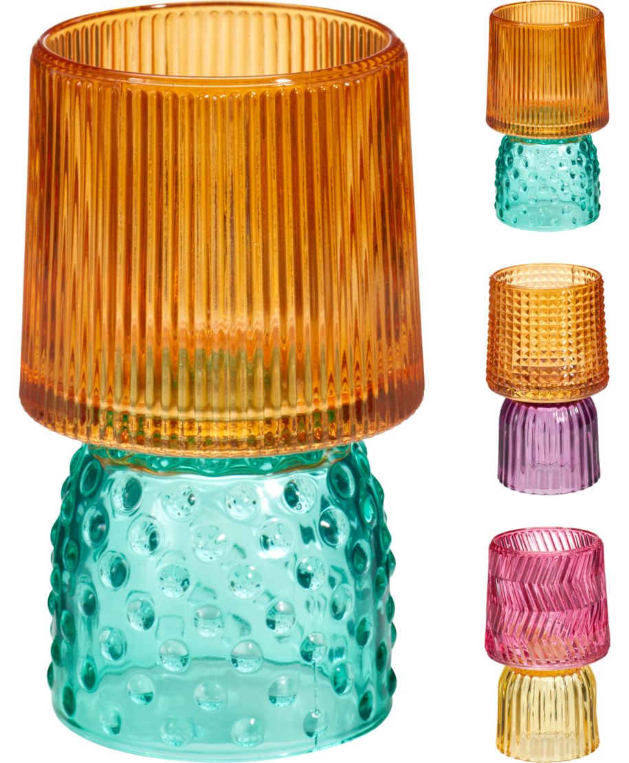 Świecznik na podgrzewacze 8X13CM 3 RODZA