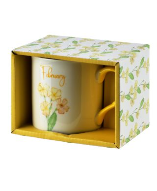 MES Kubek luty 320ml 8,7x9cm February