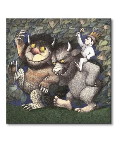 King Max, Carol and Bull - Obraz na płótnie