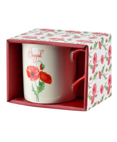 MES Kubek sierpień 320ml 8,7x9cm August