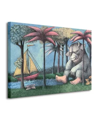 Where the Wild Things are - Obraz na płótnie