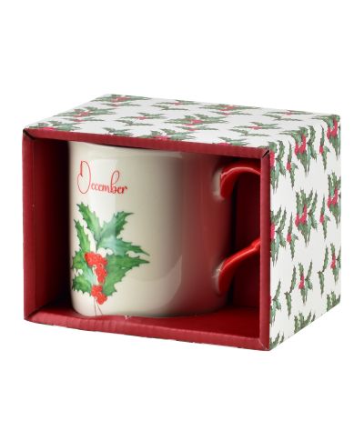 MES Kubek grudzień 320ml 8,7x9cm December