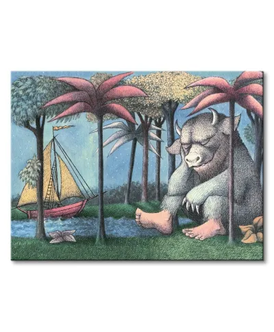 Where the Wild Things are - Obraz na płótnie