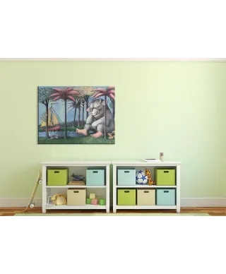 Where the Wild Things are - Obraz na płótnie