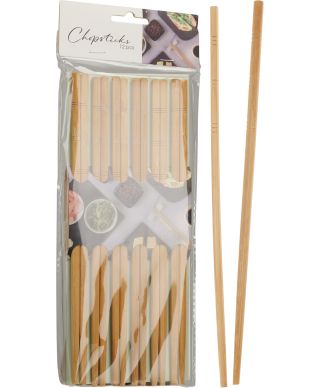 PAŁECZKI BAMBUSOWE 12 par