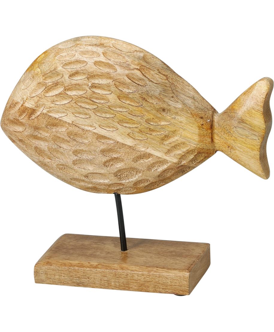 RYBA DEKORACYJNA 22CM NATURALNA