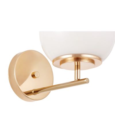 LAMPA ŚCIENNA KINKIET GLAMOUR ZŁOTA ALTONA