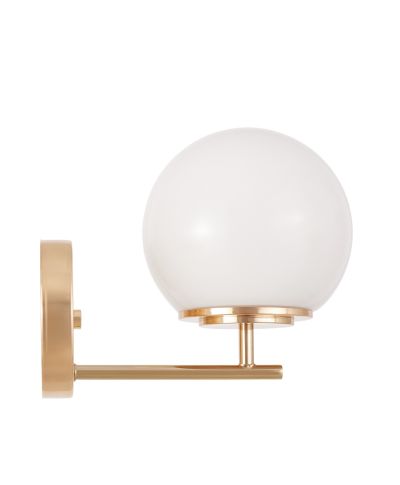 LAMPA ŚCIENNA KINKIET GLAMOUR ZŁOTA ALTONA