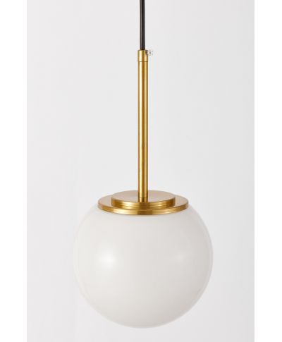 NOWOCZESNA LAMPA WISZĄCA GLAMOUR MOSIĘŻNA ALTONA W1