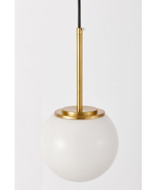 NOWOCZESNA LAMPA WISZĄCA GLAMOUR MOSIĘŻNA ALTONA W1