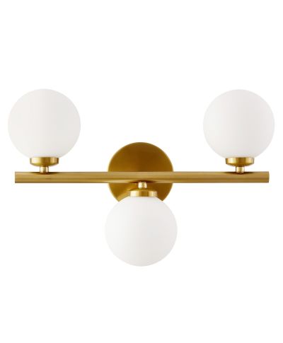 LAMPA ŚCIENNA KINKIET NOWOCZESNY MOSIĘŻNY MARSIADA W3